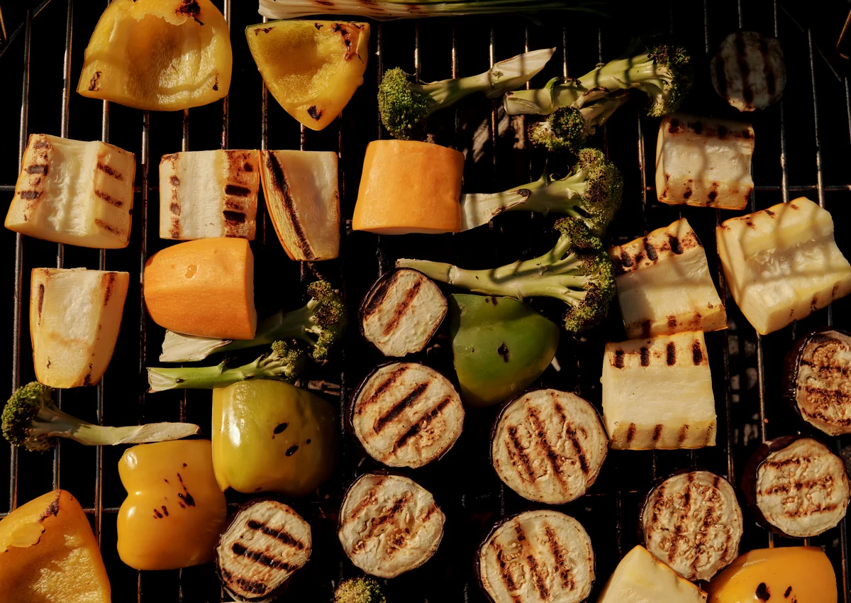 Roasting vegetables
